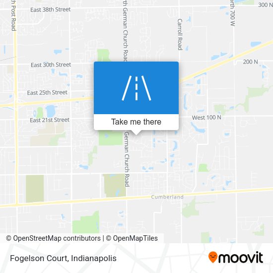 Fogelson Court map