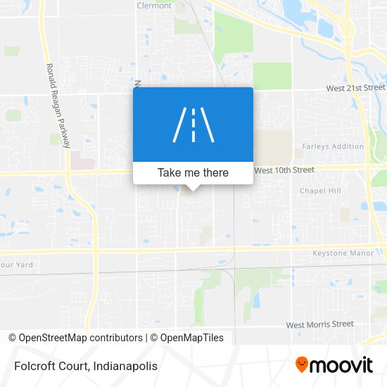 Folcroft Court map