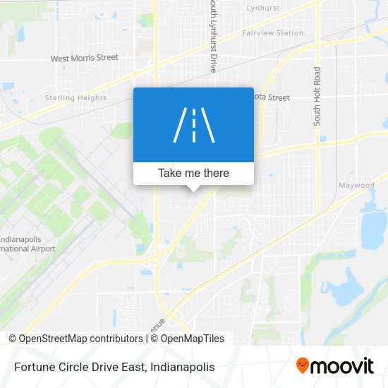 Mapa de Fortune Circle Drive East