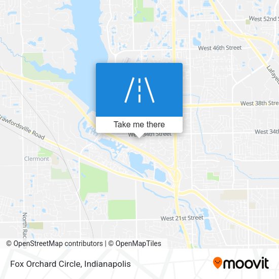 Fox Orchard Circle map