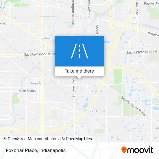 Foxbriar Place map