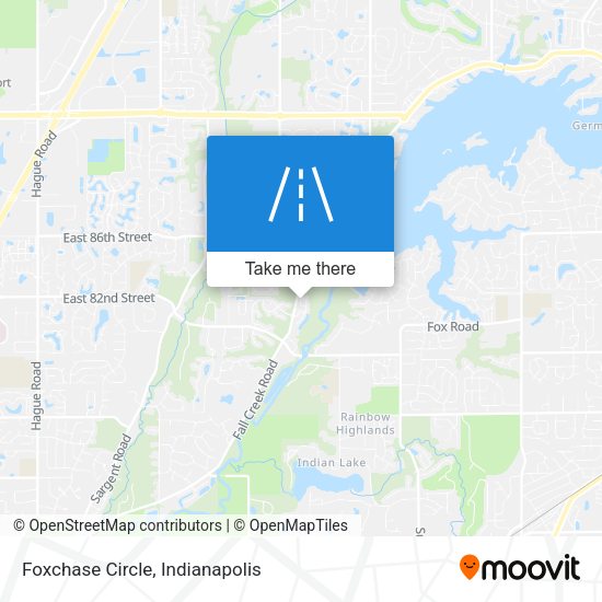 Foxchase Circle map