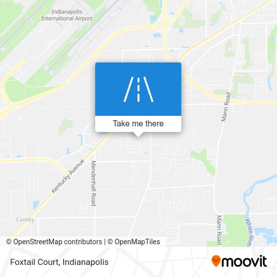 Mapa de Foxtail Court
