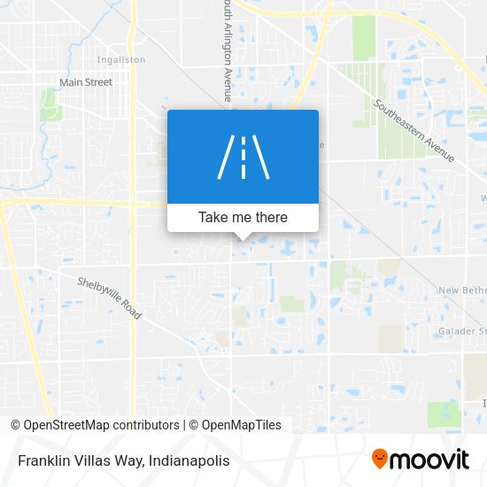 Mapa de Franklin Villas Way