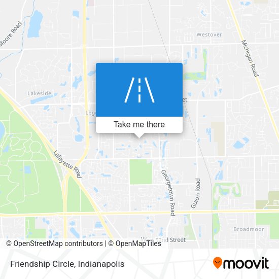 Friendship Circle map