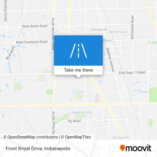 Mapa de Front Royal Drive