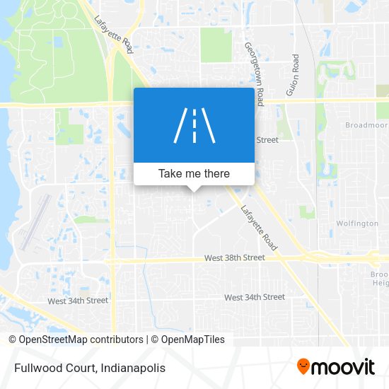 Fullwood Court map