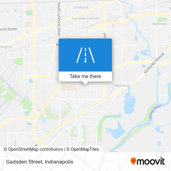 Gadsden Street map