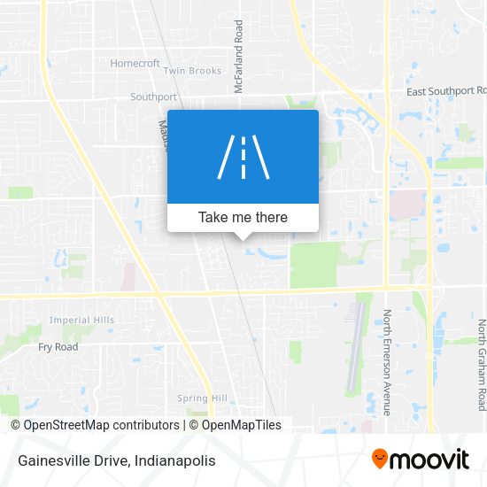 Mapa de Gainesville Drive