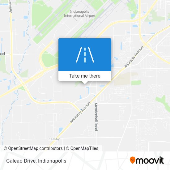 Mapa de Galeao Drive