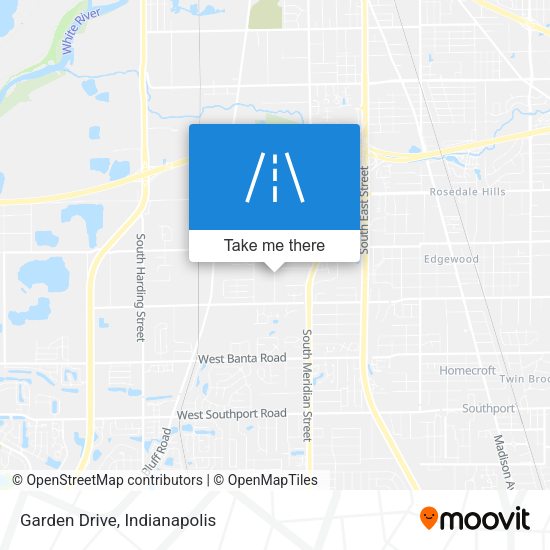 Mapa de Garden Drive