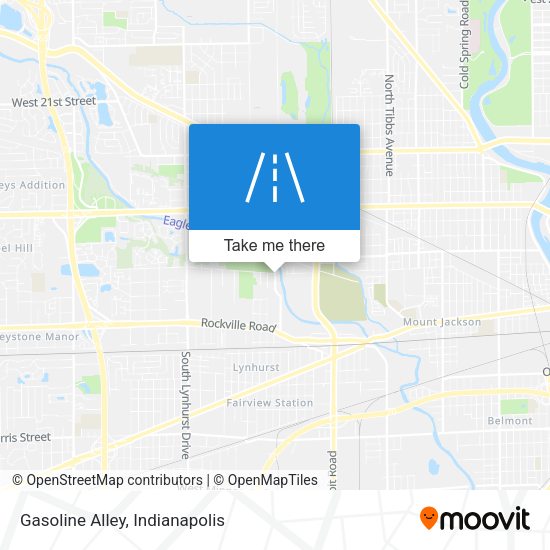 Gasoline Alley map