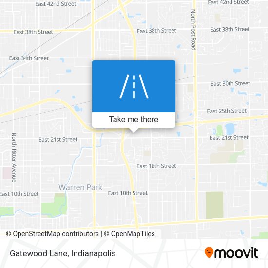 Mapa de Gatewood Lane