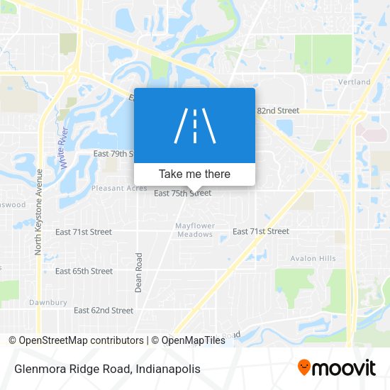 Glenmora Ridge Road map
