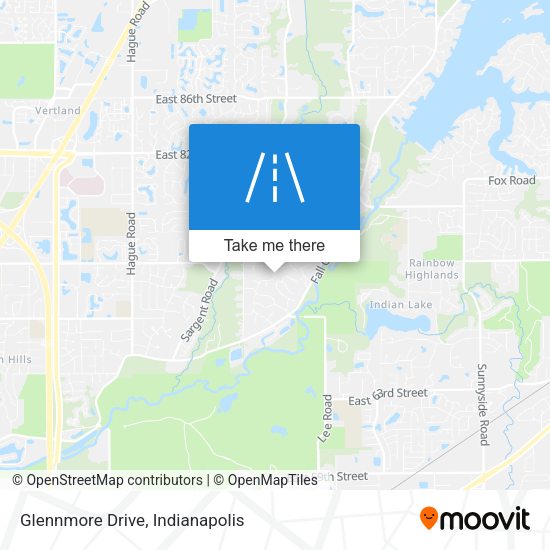 Mapa de Glennmore Drive