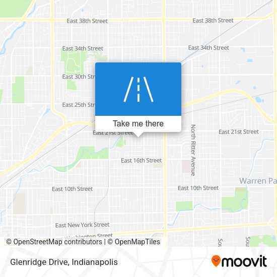 Glenridge Drive map