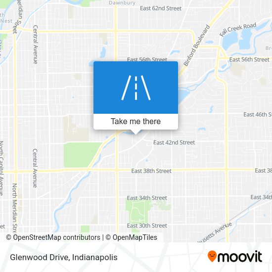 Glenwood Drive map