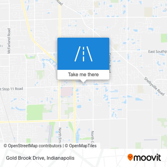 Gold Brook Drive map
