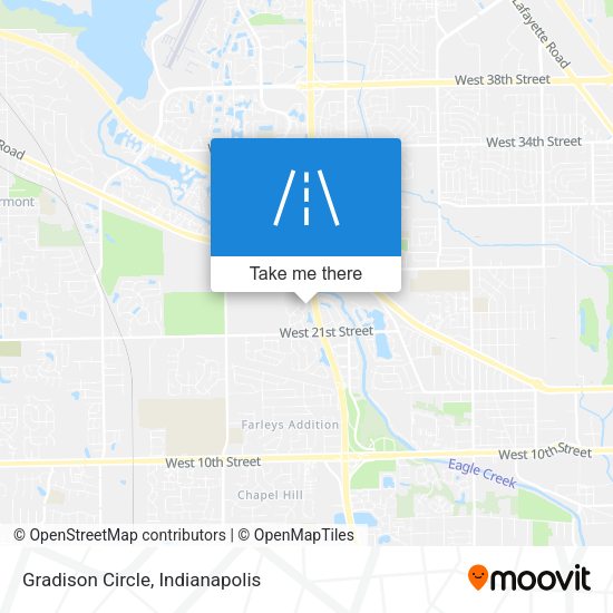 Gradison Circle map