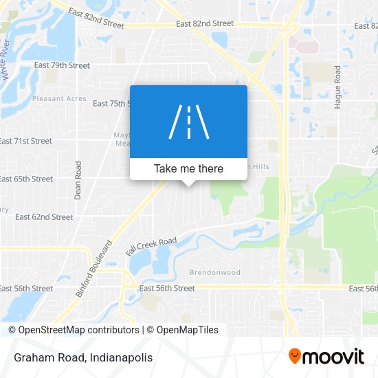 Mapa de Graham Road