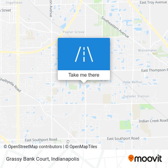 Mapa de Grassy Bank Court