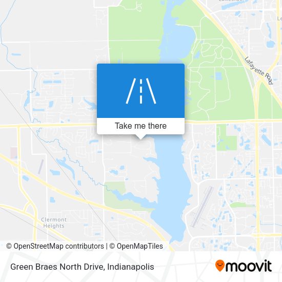 Mapa de Green Braes North Drive
