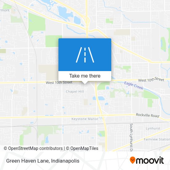 Green Haven Lane map