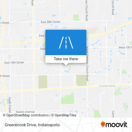 Mapa de Greenbrook Drive