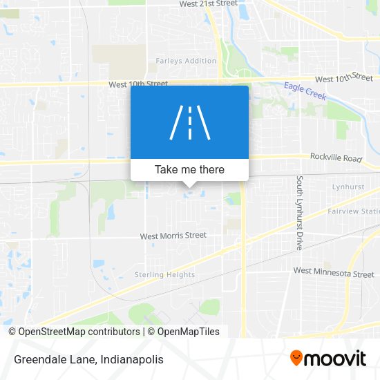 Mapa de Greendale Lane