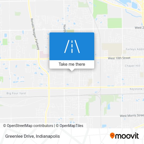 Greenlee Drive map