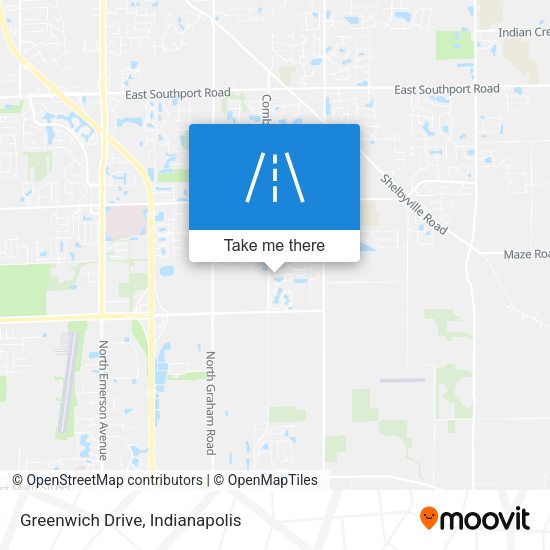 Mapa de Greenwich Drive