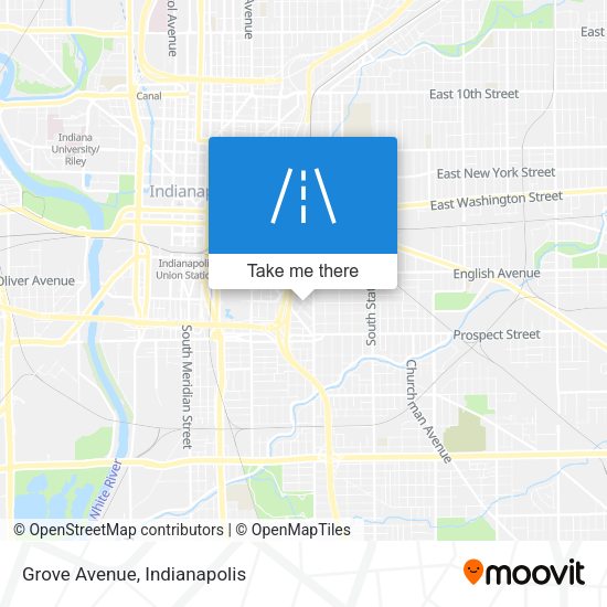 Mapa de Grove Avenue