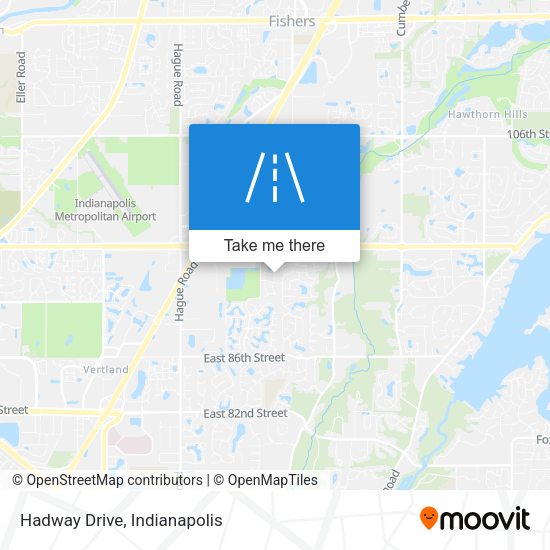 Mapa de Hadway Drive