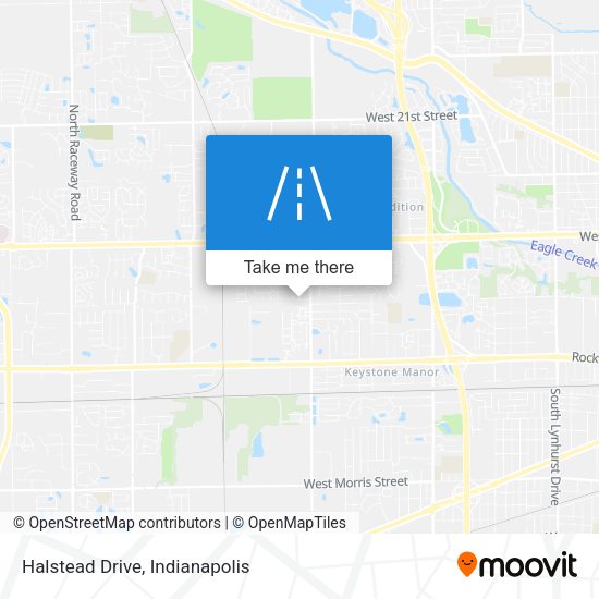 Mapa de Halstead Drive