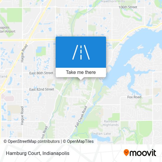Mapa de Hamburg Court