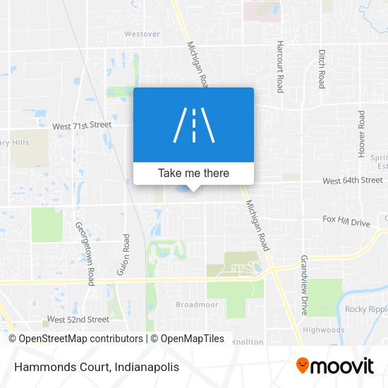 Hammonds Court map