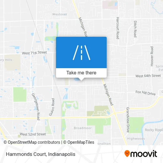 Hammonds Court map