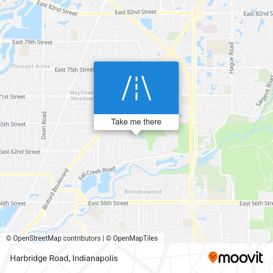 Mapa de Harbridge Road