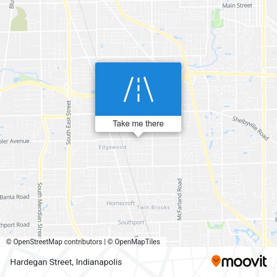 Mapa de Hardegan Street
