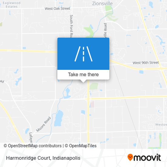 Harmonridge Court map
