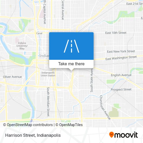 Mapa de Harrison Street