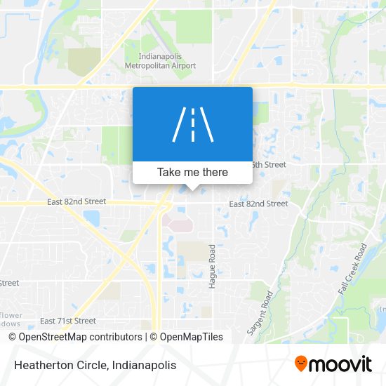 Heatherton Circle map