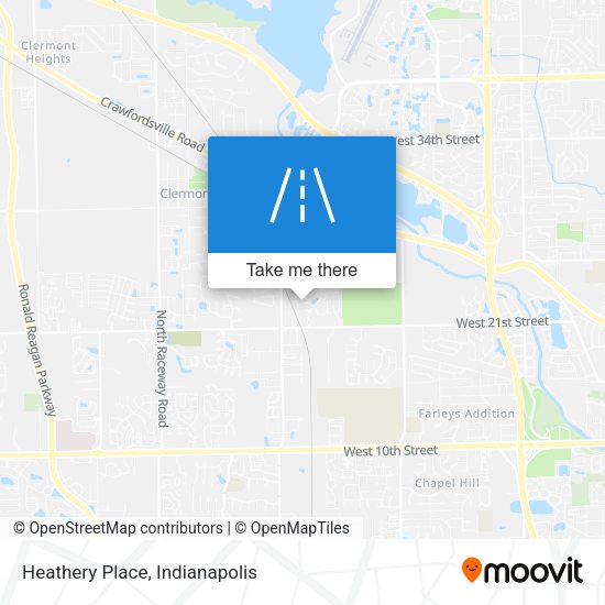 Heathery Place map