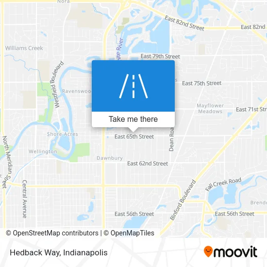 Hedback Way map