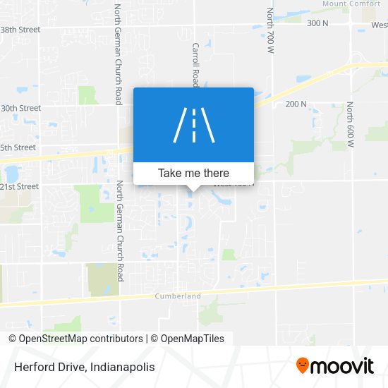 Mapa de Herford Drive