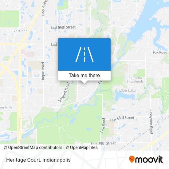 Mapa de Heritage Court