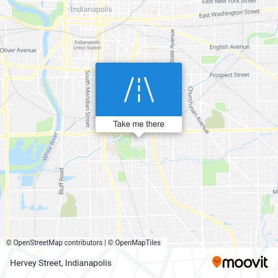 Hervey Street map
