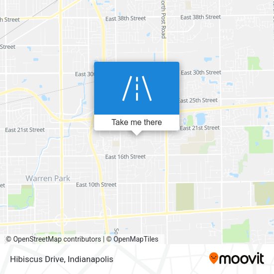 Hibiscus Drive map