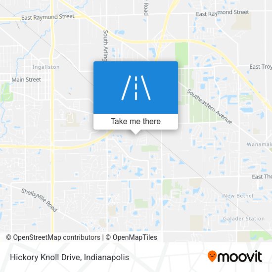 Hickory Knoll Drive map