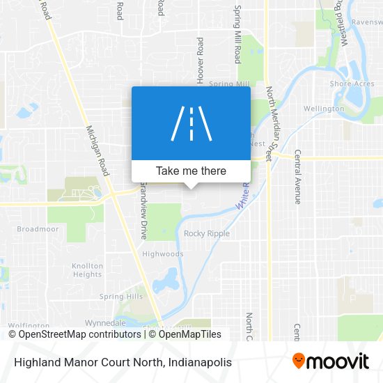 Highland Manor Court North map